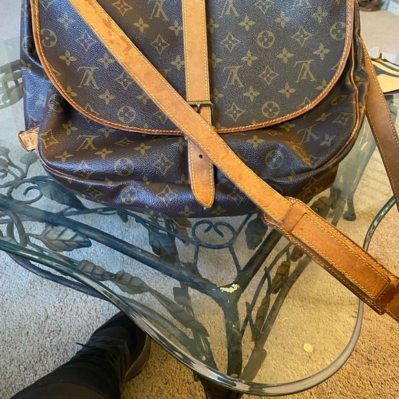 Louis Vuitton Handbags - Louis Vuitton Monogram Saumur 35